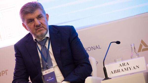 Ара Абраамян на международном форуме Евразийская неделя (23 октября 2018). Еревaн - Sputnik Արմենիա