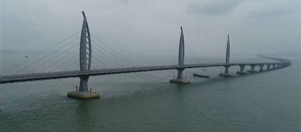 В Китае открыли самый длинный морской мост в мире - Sputnik Արմենիա