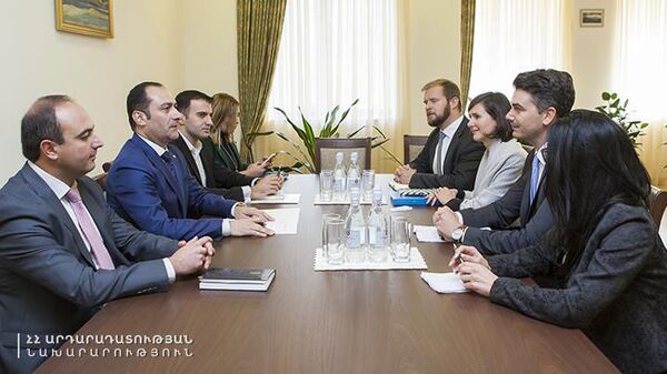 ՀՀ արդարադատության նախարարի պաշտոնակատար Արտակ Զեյնալյանն այսօր ընդունել է ԵԱՀԿ/ԺՀՄԻԳ կարիքների գնահատման առաքելության պատվիրակությանը ՀՀ արդարադատության նախարարի պաշտոնակատար Արտակ Զեյնալյանն այսօր ընդունել է ԵԱՀԿ/ԺՀՄԻԳ կարիքների գնահատման առաքելության պատվիրակությանը - Sputnik Արմենիա