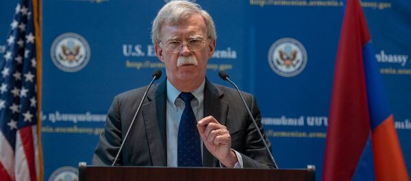 Пресс-конференция Джона Болтона в Посольстве США в Армении (25 октября 2018). Еревaн - Sputnik Армения