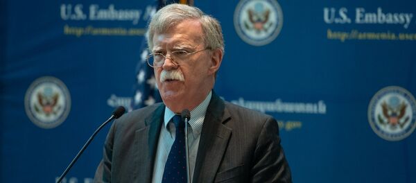 Пресс-конференция Джона Болтона в Посольстве США в Армении (25 октября 2018). Еревaн - Sputnik Արմենիա