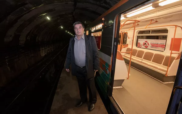 Машинист ереванского метро Ашот Еремян Машинист ереванского метро Ашот Еремян - Sputnik Армения