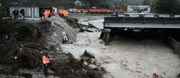Ликвидация последствий подтопления на Кубани Ликвидация последствий подтопления на Кубани - Sputnik Армения