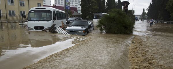 Сочи затопило из-за проливных дождей Сочи затопило из-за проливных дождей - Sputnik Արմենիա