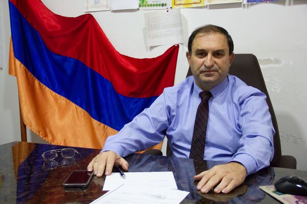 Староста села Птхунк Карапет Артенян Староста села Птхунк Карапет Артенян - Sputnik Արմենիա