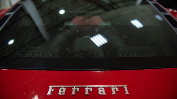 Суперкар Ferrari 430 на выставке Arm Auto Show Expo 2018 - Sputnik Армения