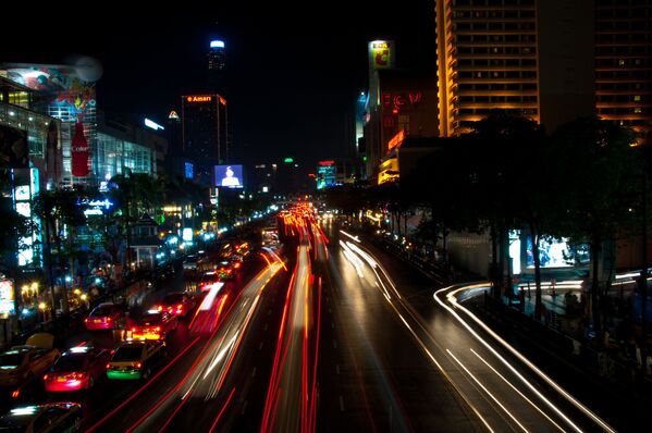 Дорожная пробка в Бангкоке, Таиланд - Sputnik Армения