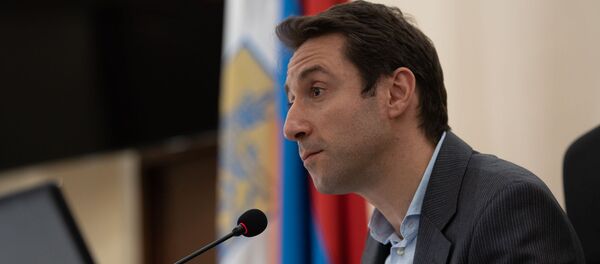 Мэр Еревана Айк Марутян (29 октября 2018). Еревaн Мэр Еревана Айк Марутян (29 октября 2018). Еревaн - Sputnik Արմենիա