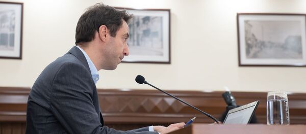 Мэр Еревана Айк Марутян (29 октября 2018). Еревaн Мэр Еревана Айк Марутян (29 октября 2018). Еревaн - Sputnik Արմենիա