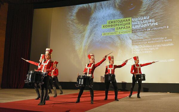 Торжественное открытие международной конференции евразийских зоологических садов и аквариумов (29 октября 2018). Ереван - Sputnik Армения