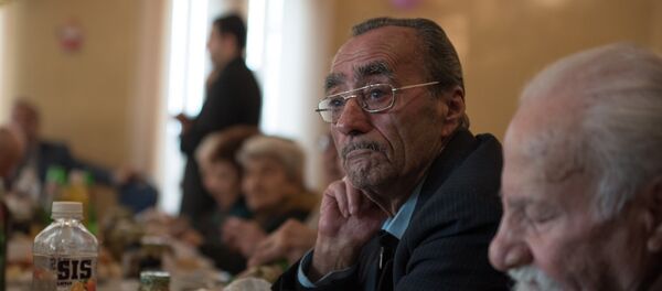 Новогоднее мероприятие в норкском доме-интернате Новогоднее мероприятие в норкском доме-интернате - Sputnik Армения