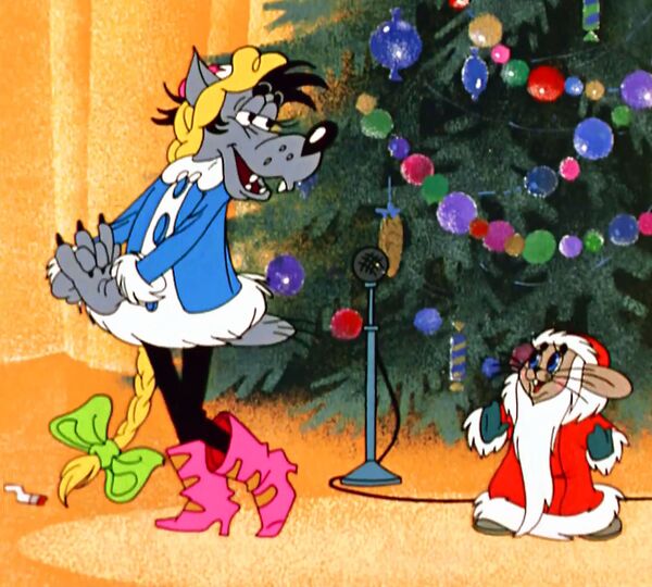 Новогодний выпуск мультфильма Ну погоди - Sputnik Армения