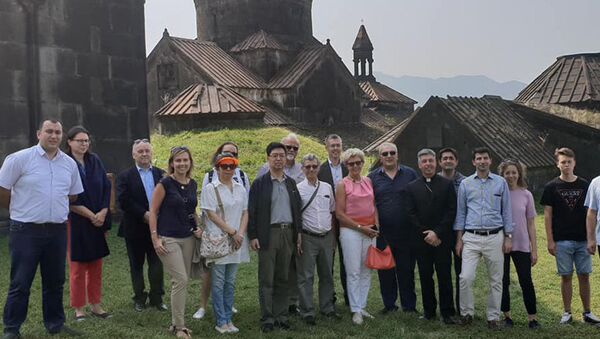Окредитованные послы около двух десятков стран посетили Республику Армения - Sputnik Армения