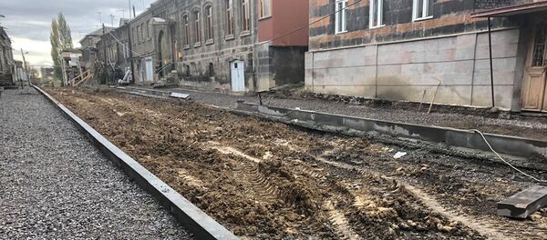 Капитальный ремонт дорог в Гюмри Капитальный ремонт дорог в Гюмри - Sputnik Արմենիա