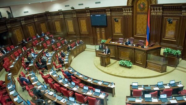 Заседание Национального Собрания РА (1 ноября 2018). Ереван - Sputnik Արմենիա
