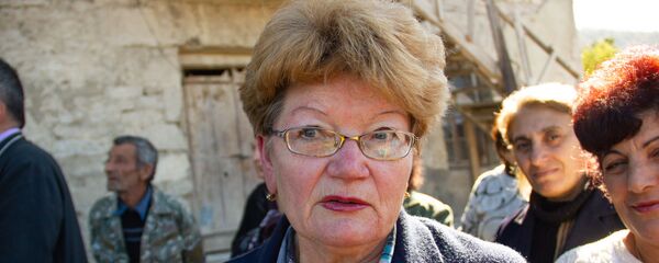 Галина Шушанян жительница села Дитаван Тавушской области - Sputnik Армения