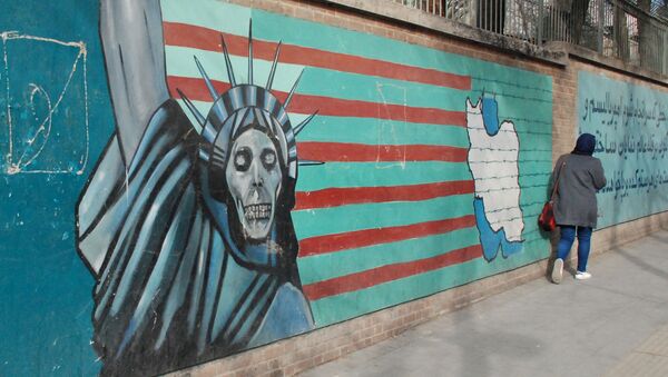 Граффити против США в Иране - Sputnik Արմենիա