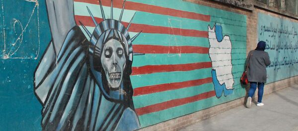Граффити против США в Иране - Sputnik Армения