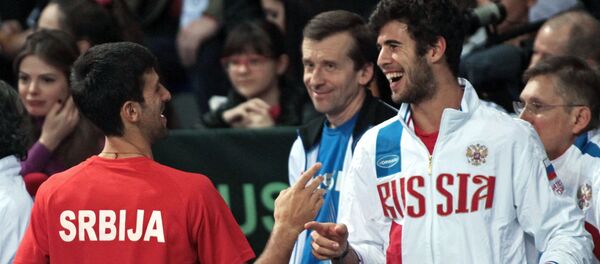 Теннис. Кубок Дэвиса. Матч Сербия - Россия. Второй день Теннис. Кубок Дэвиса. Матч Сербия - Россия. Второй день - Sputnik Армения