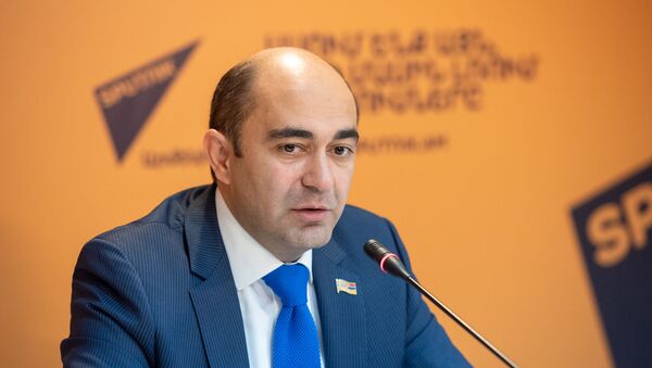 Пресс-конференция Эдмона Марукяна - Sputnik Армения