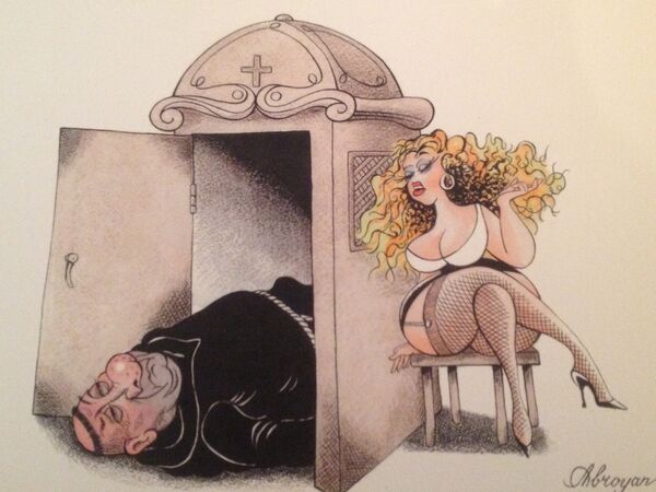 Карикатуры Владимира Аброяна Карикатуры Владимира Аброяна - Sputnik Армения