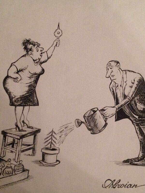 Карикатуры Владимира Аброяна Карикатуры Владимира Аброяна - Sputnik Արմենիա