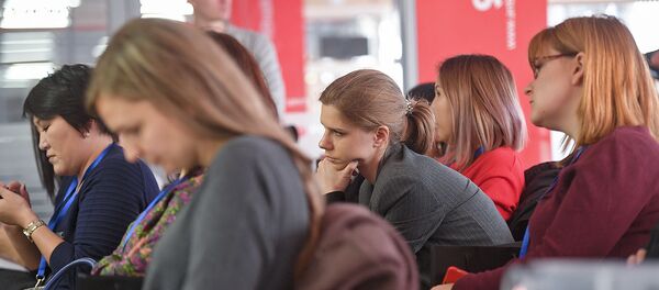 Очередная сессия проекта SputnikPro, ориентированной на молодых журналистов из стран СНГ и Балтии. Очередная сессия проекта SputnikPro, ориентированной на молодых журналистов из стран СНГ и Балтии. - Sputnik Армения