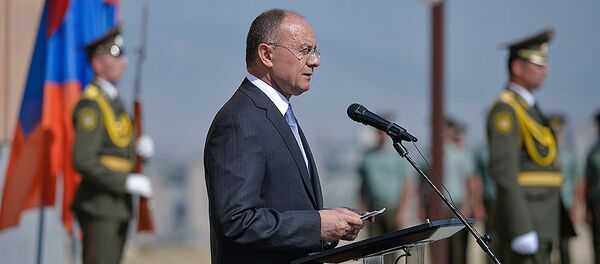 Министр обороны Армении Сейран Оганян Министр обороны Армении Сейран Оганян - Sputnik Армения