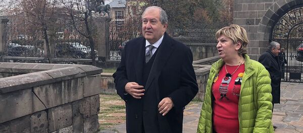 Визит президента Армении Армена Саркисяна в Гюмри (8 ноября 2018). Ширак - Sputnik Армения