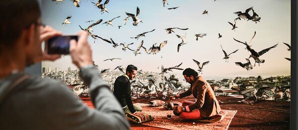 Открытие выставки победителей IV международного конкурса имени А. Стенина Открытие выставки победителей IV международного конкурса имени А. Стенина - Sputnik Армения