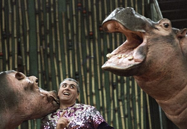 Армения — страна дрессированных бегемотов: как Манук и Доктор Айболит покорили миллионы - Sputnik Армения