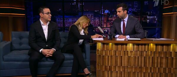 Кадр из телешоу Вечерний Ургант от 9.11.18 - Sputnik Армения