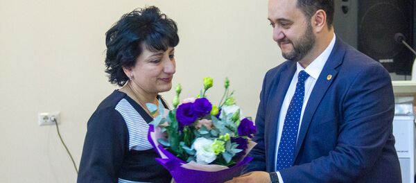 Церемония награждения учителей в министерстве образования и науки (12 ноября 2018). Еревaн - Sputnik Արմենիա