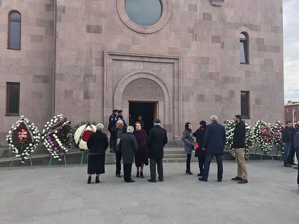 Ծննդավայրում  վերջին հրաժեշտն են  տալիս լեգենդար մարզիկ Յուրի Վարդանյանին - Sputnik Արմենիա