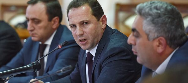 Пресс-конференция и.о. министра обороны Давида Тонояна (12 ноября 2018). Еревaн - Sputnik Արմենիա