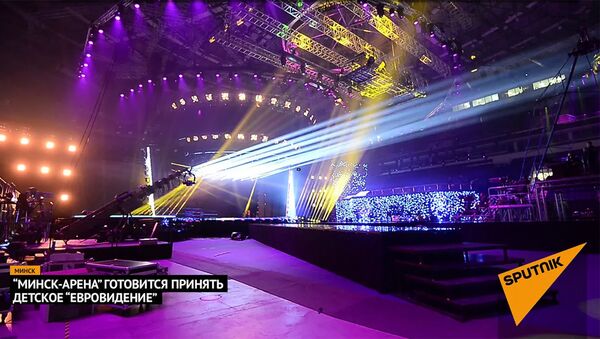 Минск-Арена готовится к детскому Евровидению-2018 - Sputnik Армения