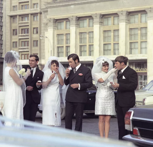 Молодожены. Москва, 1972 год - Sputnik Армения