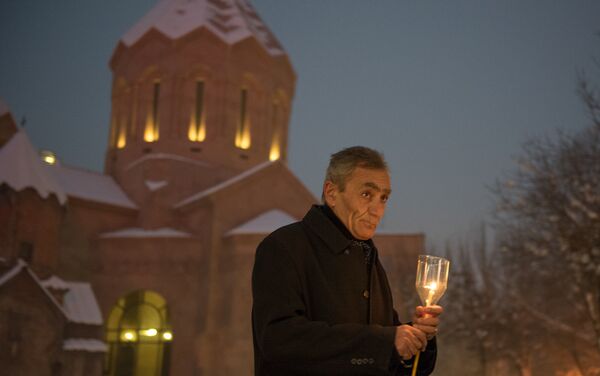 Армяне отмечают Рождество Христово - Sputnik Армения