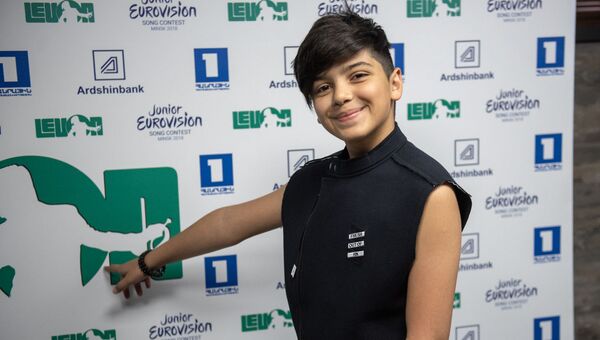 Участник детского песенном конкурсе Евровидение Левон - Sputnik Армения