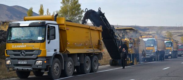 Дорожно-ремонтные работы Дорожно-ремонтные работы - Sputnik Արմենիա