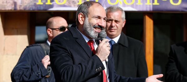 И.о. премьер-министра Армении Никол Пашинян посетил мероприятия 190-летия Мартуни (19 ноября 2018). Гегаркуник - Sputnik Армения