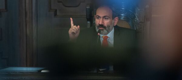 Пресс-конференция и.о. премьер-министра Армении Никола Пашиняна (20 ноября 2018). Еревaн - Sputnik Армения