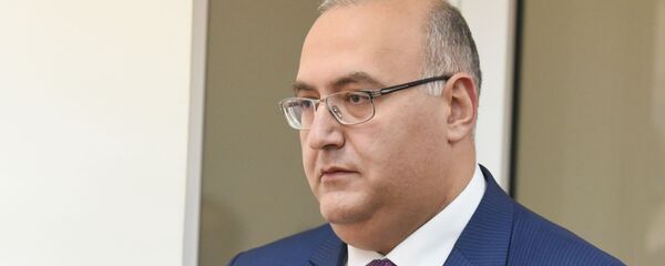 Пресс-конференция и.о. министра энергетических инфраструктур и природных ресурсов Гарегина Баграмяна (21 ноября 2018). Еревaн - Sputnik Армения