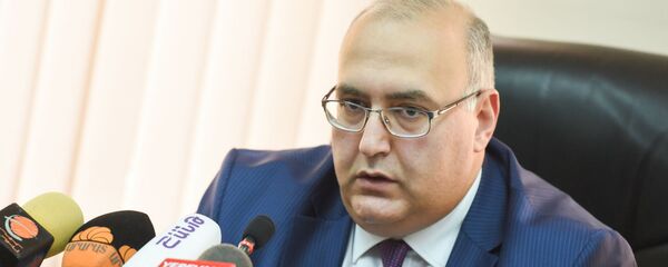 Пресс-конференция и.о. министра энергетических инфраструктур и природных ресурсов Гарегина Баграмяна (21 ноября 2018). Еревaн Пресс-конференция и.о. министра энергетических инфраструктур и природных ресурсов Гарегина Баграмяна (21 ноября 2018). Еревaн - Sputnik Արմենիա