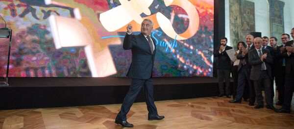 Торжественное мероприятие к 25-летию армянского драма (22 ноября 2018). Еревaн - Sputnik Արմենիա