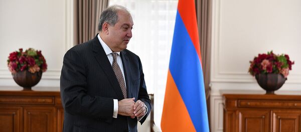 Президент Армении Армен Саркисян Президент Армении Армен Саркисян - Sputnik Արմենիա
