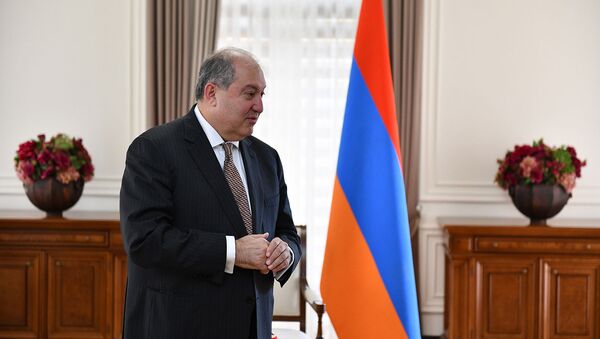 Президент Армении Армен Саркисян - Sputnik Արմենիա