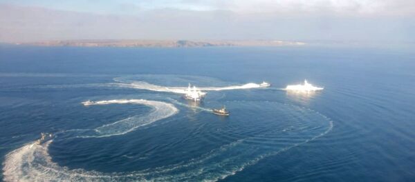 Три корабля ВМС Украины пересекли российскую границу - Sputnik Армения