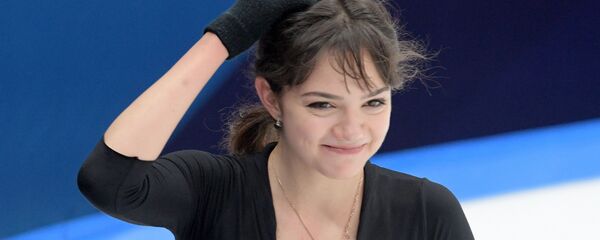 Фигуристка Евгения Медведев - Sputnik Արմենիա