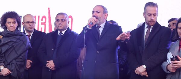 Агиткампания блока Мой Шаг в Гюмри (26 ноября 2018). Ширак - Sputnik Армения